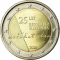 2 Euro 2016, KM# 126, Slovenia, 25th Anniversary of Independence