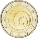 2 Euro 2013, KM# 112, Slovenia, 800th Anniversary of the Discovery of the Postojna Cave