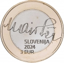 3 Euro 2024, Slovenia, 150th Anniversary of Birth of Rudolf Maister