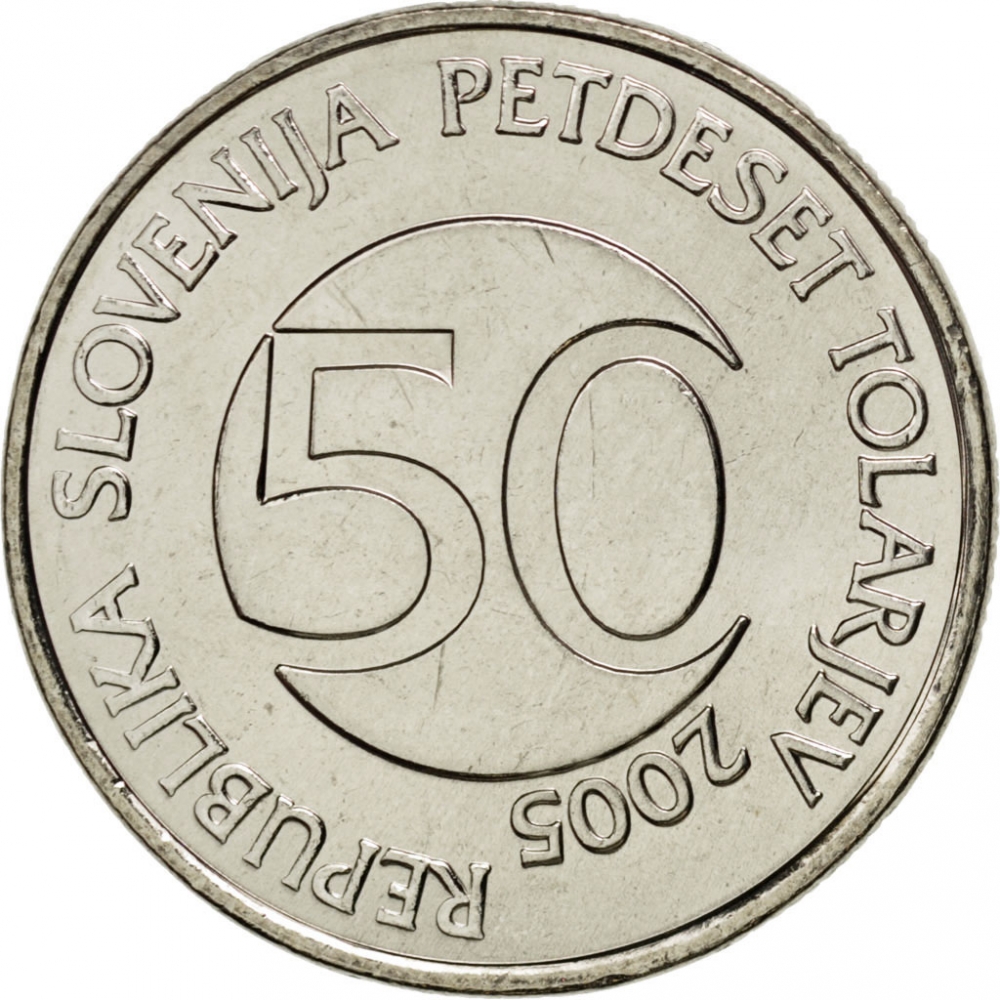 50 Tolarjev 2003-2006, KM# 52, Slovenia