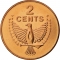 2 Cents 1987-2005, KM# 25, Solomon Islands, Elizabeth II