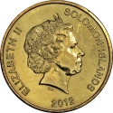 2 Dollars 2012, KM# 239, Solomon Islands