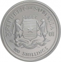 100 Shillings 2001, KM# 109, Somalia, 2006 Football (Soccer) World Cup in Germany