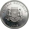 100 Shillings 2013, KM# 251, Somalia