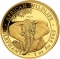 1000 Shillings 2021, Somalia, African Wildlife, Elephant