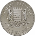 25 Shillings 2000, KM# 157, Somalia, The Life of Pope John Paul II, Pope John Paul II and Mother Teresa