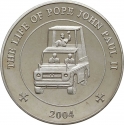25 Shillings 2004, KM# 156, Somalia, The Life of Pope John Paul II, Popemobile