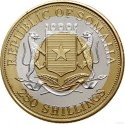 250 Shillings 2000, Somalia, Millennium Icons, Pope John Paul II