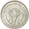 1 Franc 1948-1949, KM# 4, Somaliland, French