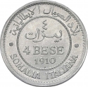 4 Bese 1910, Somaliland, Italian, Victor Emmanuel III