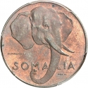1 Cent 1950, KM# Pr1, Somaliland, Italian