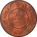 10 Cents 1950, KM# 3, Somaliland, Italian