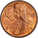 10 Cents 1950, KM# Pr3, Somaliland, Italian