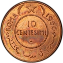 10 Cents 1950, KM# Pr3, Somaliland, Italian