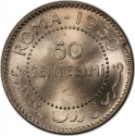 50 Cents 1950, KM# 4, Somaliland, Italian