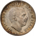 1/4 Rupia 1910, KM# Pr6, Somaliland, Italian, Victor Emmanuel III