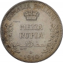 1/2 Rupia 1910, KM# Pr7, Somaliland, Italian, Victor Emmanuel III
