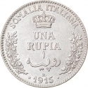 1 Rupia 1910-1921, KM# 6, Somaliland, Italian, Victor Emmanuel III