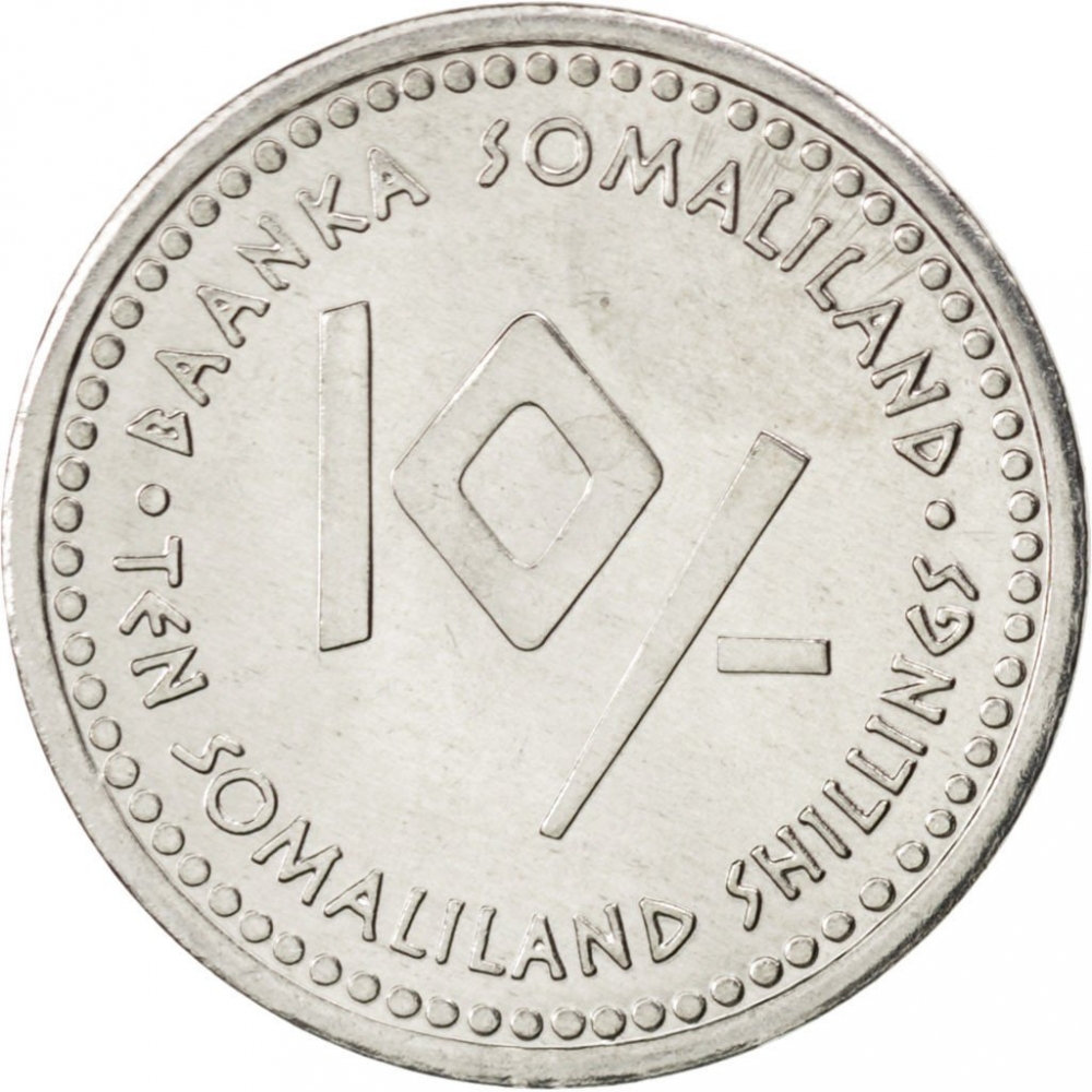 10 Shillings 2006, KM# 14, Somaliland, Republic, Zodiac Signs, Virgo