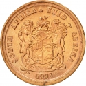 1 Cent 1990-1995, KM# 132, South Africa