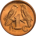1 Cent 1997-2000, KM# 170, South Africa