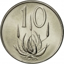10 Cents 1965-1969, KM# 68.2, South Africa