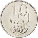 10 Cents 1970-1989, KM# 85, South Africa
