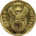 10 Cents 2000-2001, KM# 224, South Africa