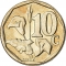 10 Cents 2000-2001, KM# 224, South Africa