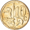 10 Cents 2006, KM# 487, South Africa