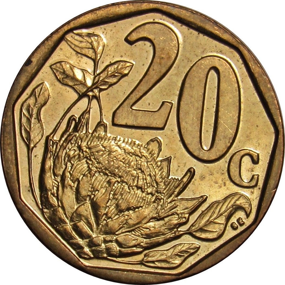 20 Cents South Africa 2004-2017, KM# 328 | CoinBrothers Catalog