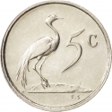 5 Cents 1970-1988, KM# 84, South Africa