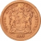 5 Cents 1990-1995, KM# 134, South Africa
