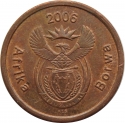 5 Cents 2006, KM# 486, South Africa