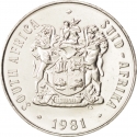 50 Cents 1970-1990, KM# 87, South Africa