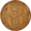 50 Cents 2006, KM# 489, South Africa