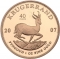 1 Krugerrand 1967-2024, KM# 73, South Africa, 2007: 40th anniversary of Krugerrand