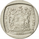 1 Rand 1991-1995, KM# 138, South Africa