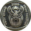 1 Rand 2005, KM# 295, South Africa