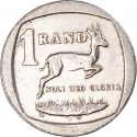 1 Rand 2007, KM# 344, South Africa