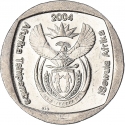 2 Rand 2004-2016, KM# 336, South Africa