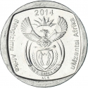 2 Rand 2014, South Africa, 100th Anniversary of the Union Buildings