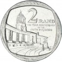 2 Rand 2014, South Africa, 100th Anniversary of the Union Buildings