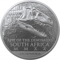 25 Rand 2020, South Africa, Rise of the Dinosaurs, Coelophysis