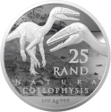 25 Rand 2020, South Africa, Rise of the Dinosaurs, Coelophysis