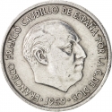 10 Centimos 1959, KM# 790, Spain, Francisco Franco