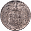 5 Centimos 1940-1953, KM# 765, Spain, Francisco Franco