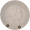 2½ Centimos de Escudo 1865-1868, KM# 634, Spain, Isabella II, Segovia Mint, 3 pointed star