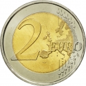 2 Euro 2007, KM# 1130, Spain, Juan Carlos I, 50th Anniversary of the Treaty of Rome