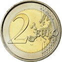 2 Euro 2010-2014, KM# 1151, Spain, Juan Carlos I